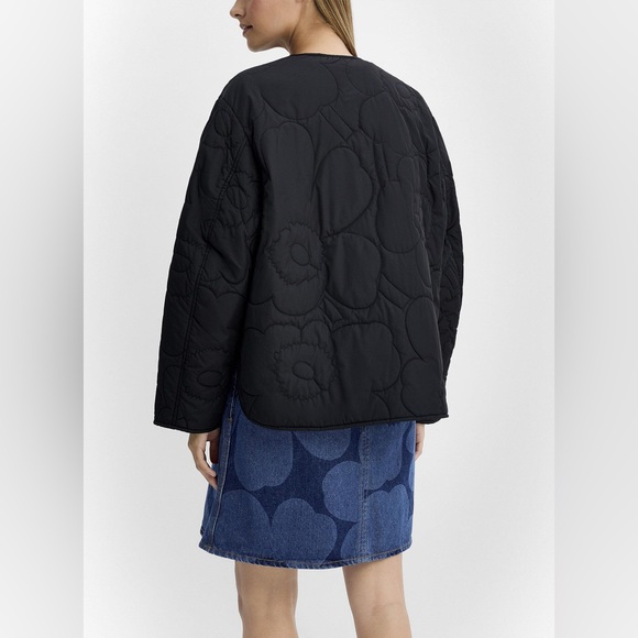marimekko Kapseli Piirto Unikko Quilted Jacket - Picture 3 of 15
